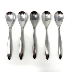 DREIZACK Germany Pamir MCM Set of 5 Stainless Steel Teaspoons 6.5"